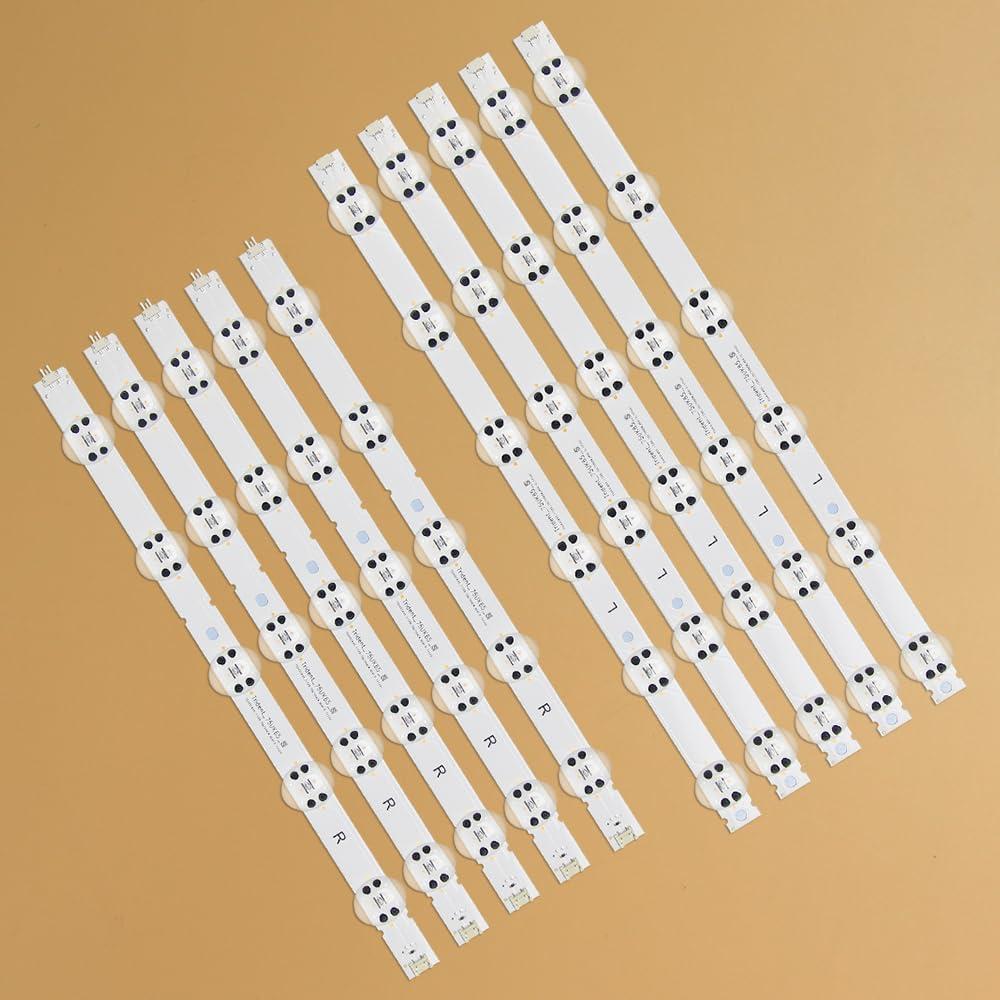 Tiras de Retroiluminación LED GuuYebe para TV 75" - 10 Pcs