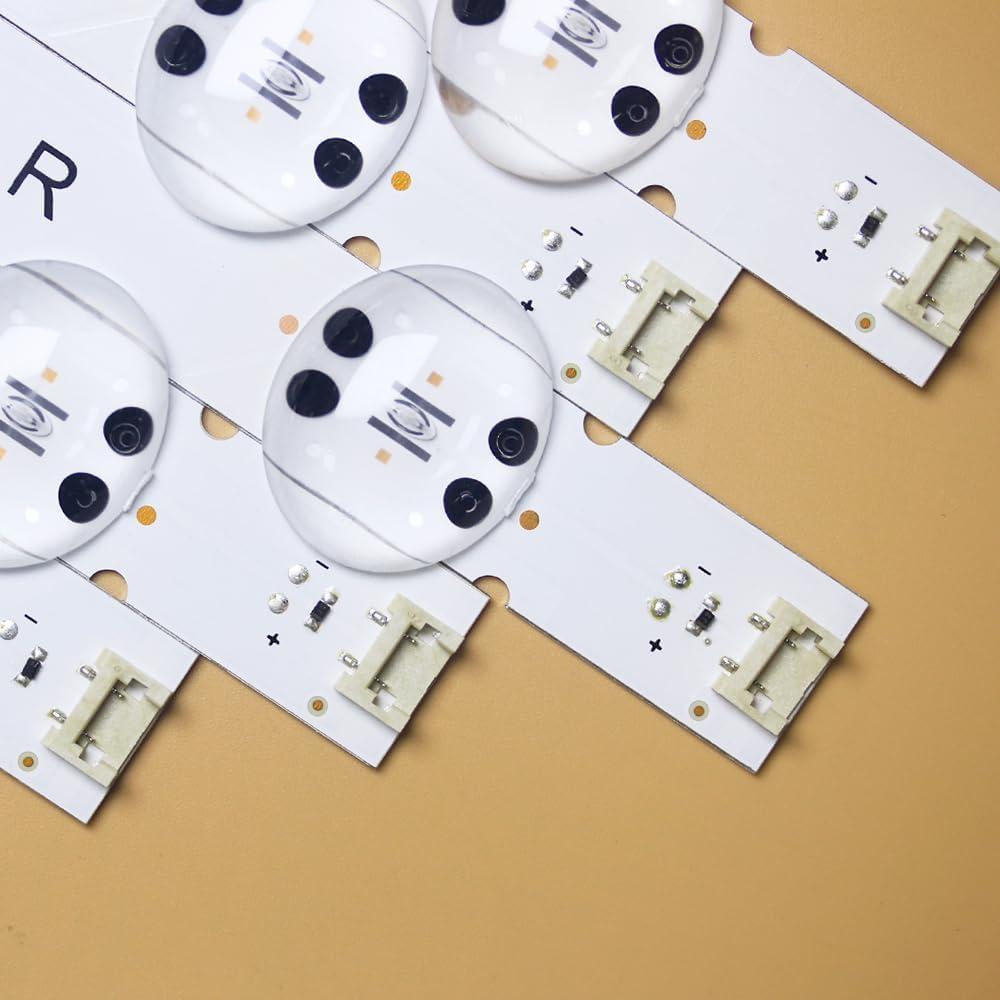 Tiras de Retroiluminación LED GuuYebe para TV 75" - 10 Pcs