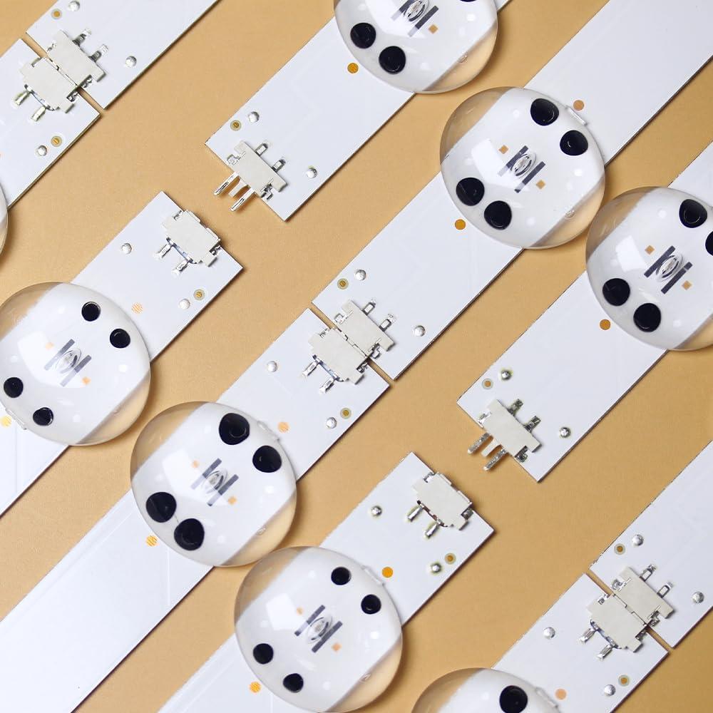 Tiras de Retroiluminación LED GuuYebe para TV 75" - 10 Pcs