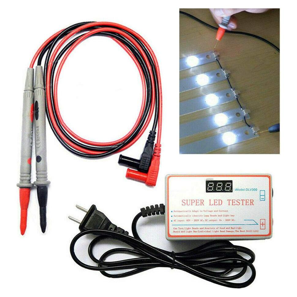 Probador de Luz LED MOIAK 0-300V con Pantalla Digital