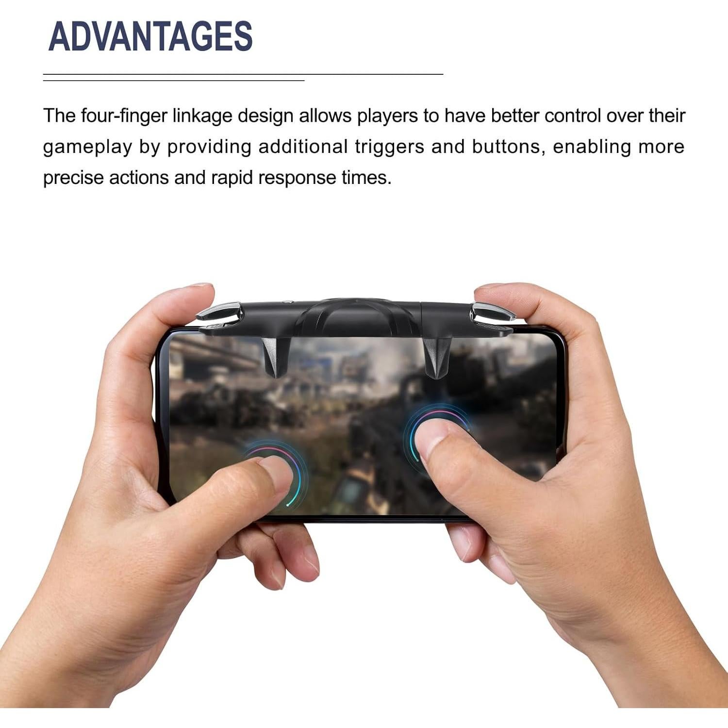 Controlador de Juego Móvil MECCANIXITY G5 para Teléfonos 4.7-6.5"