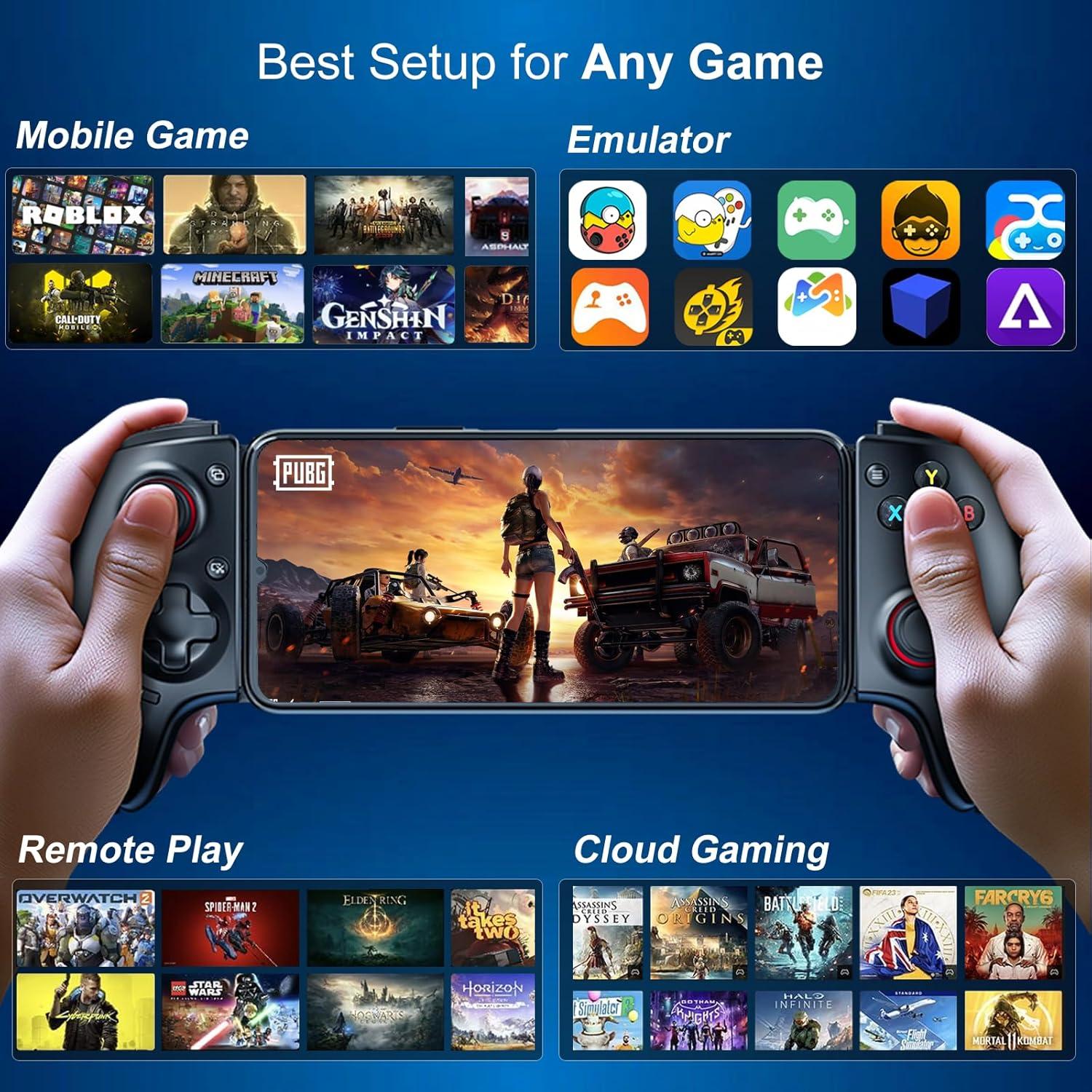 Controlador Bluetooth Megadream para iPhone/Android - Juegos en la Nube