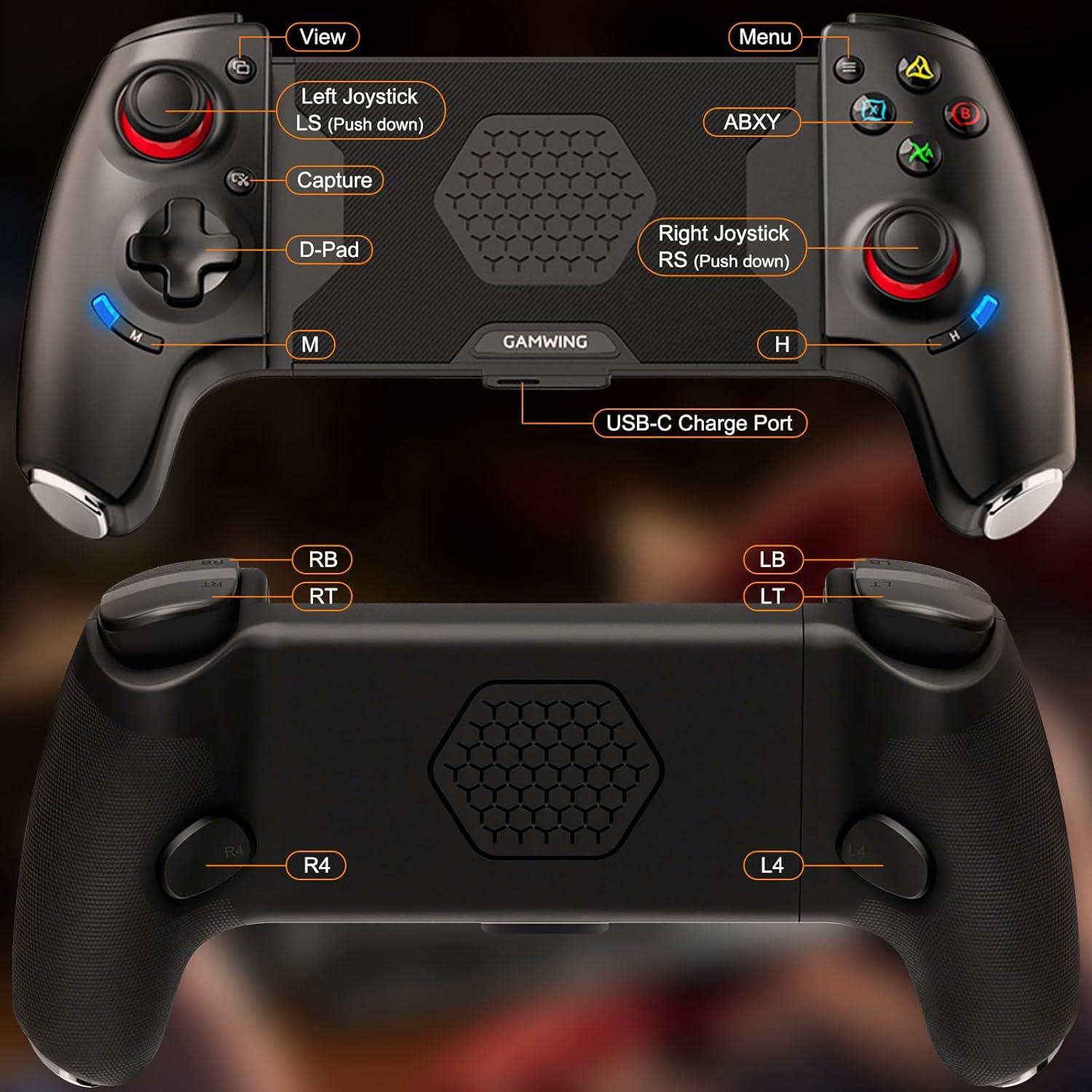 Controlador Inalámbrico Joso AB02 para Juegos Móviles - Bluetooth
