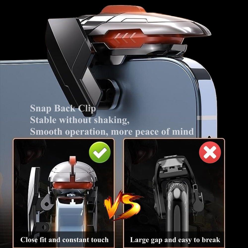 Disparadores de Juego Móvil Rakizbe - 4 Disparadores 6 Dedos