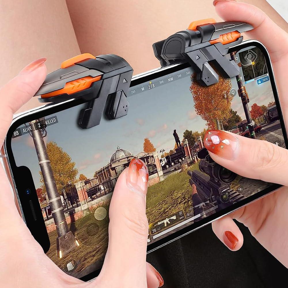 Disparadores de Juego Móvil Rakizbe - 4 Disparadores 6 Dedos