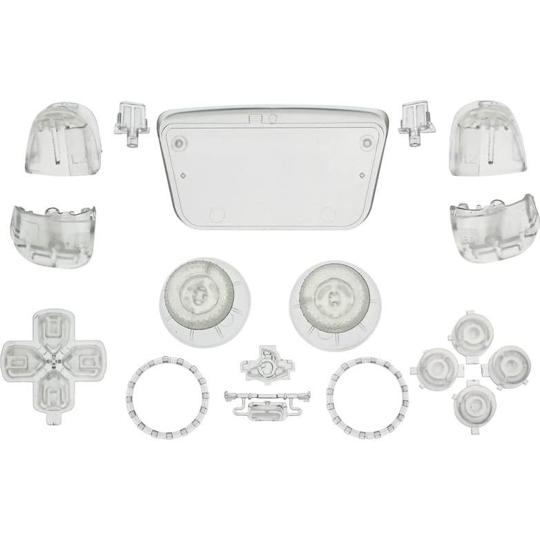 Kit de Reemplazo WPS para Controlador PS5 - 18 Piezas Brilla en la Oscuridad