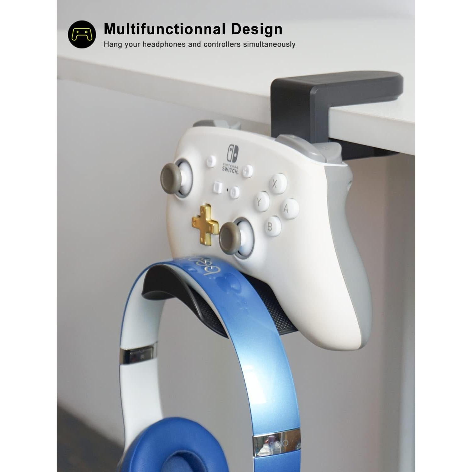 Soporte para Auriculares ETOWIFA con Abrazadera Ajustable 1.36 kg