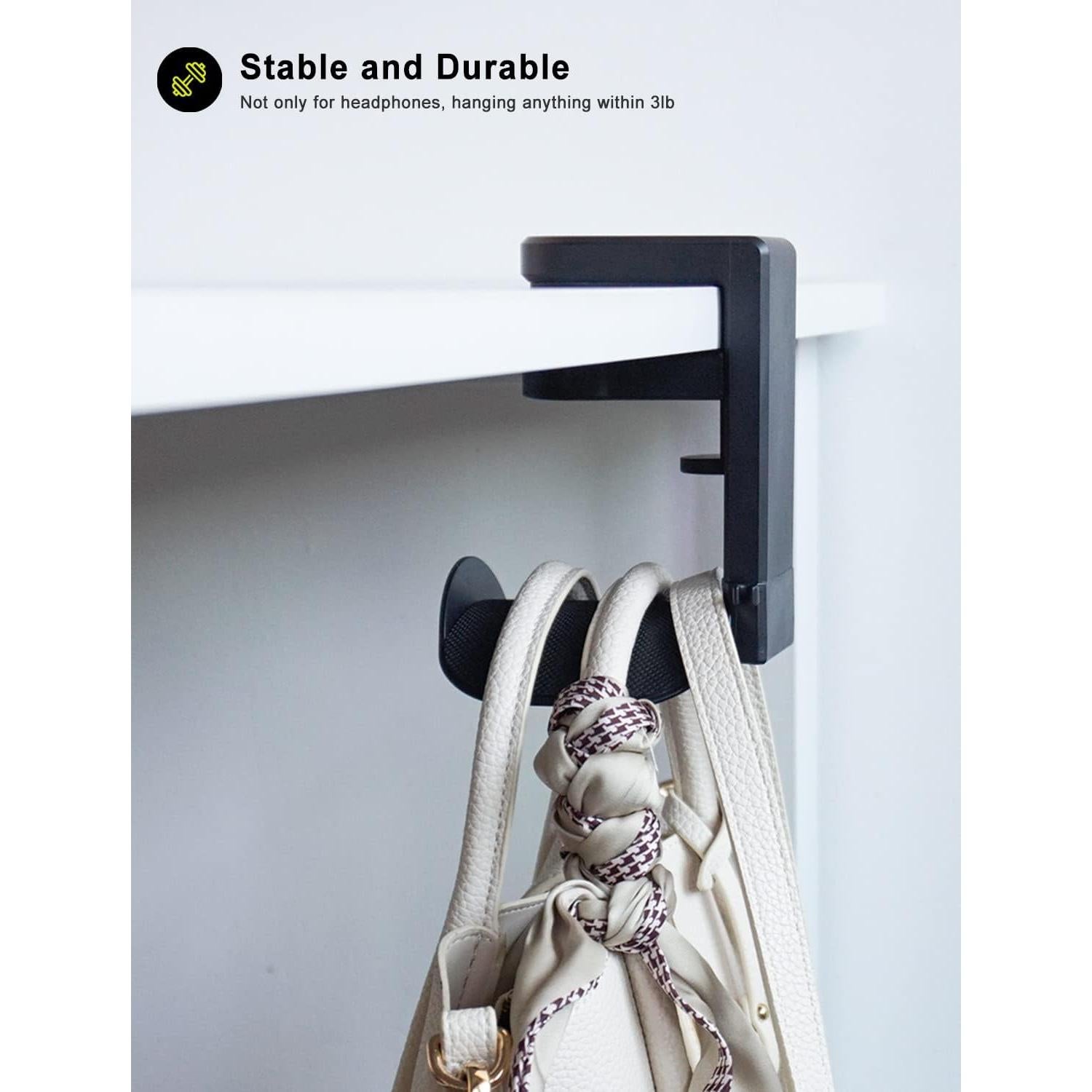 Soporte para Auriculares ETOWIFA con Abrazadera Ajustable 1.36 kg