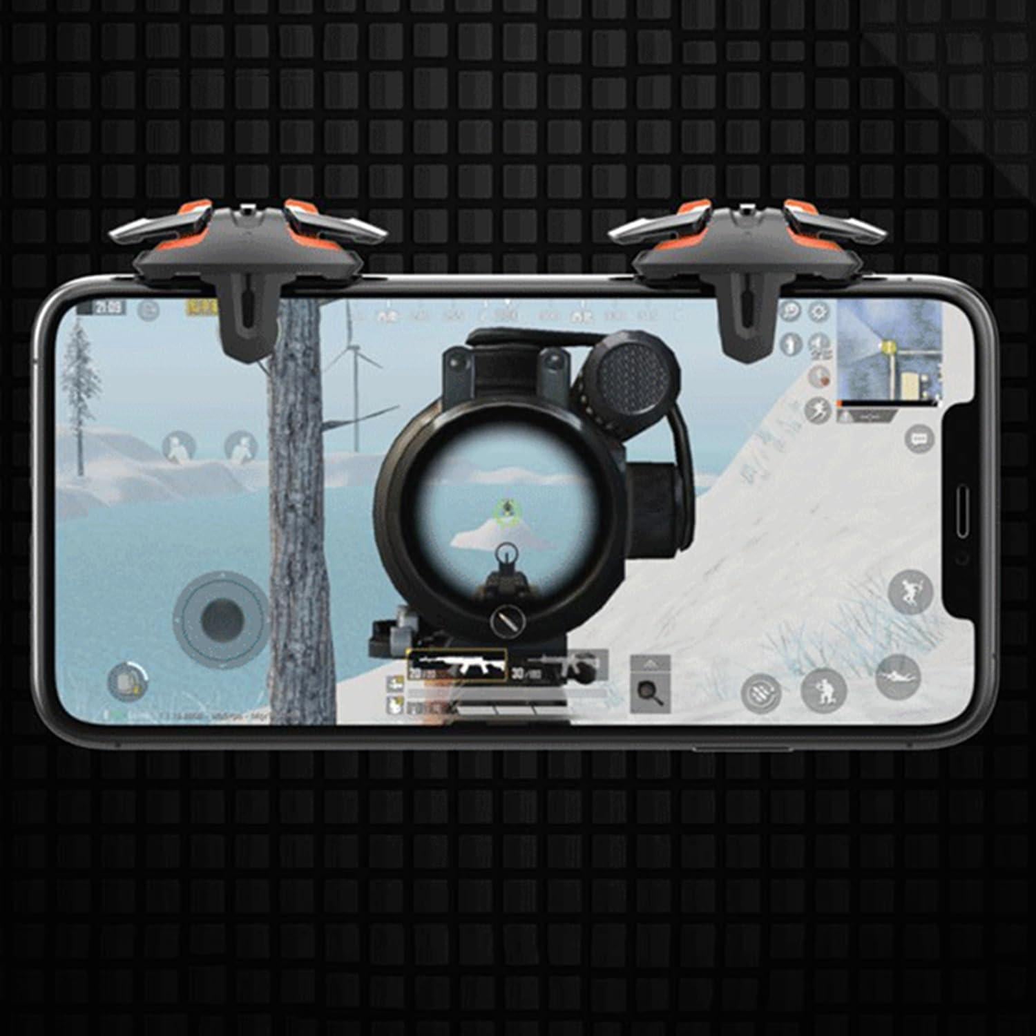 Disparadores de Juego Móvil CyberFey L1R1 para PUBG y Call of Duty