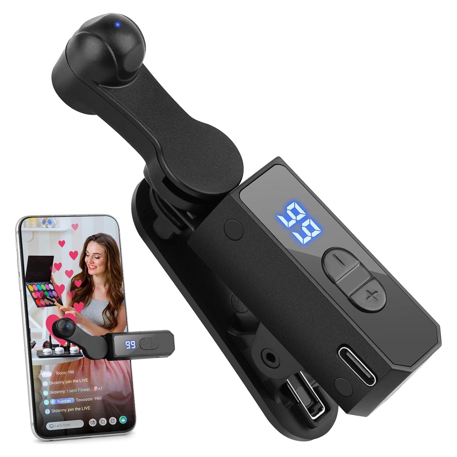 Clicador Automático para Teléfono Inteligente Shenzhen Negro