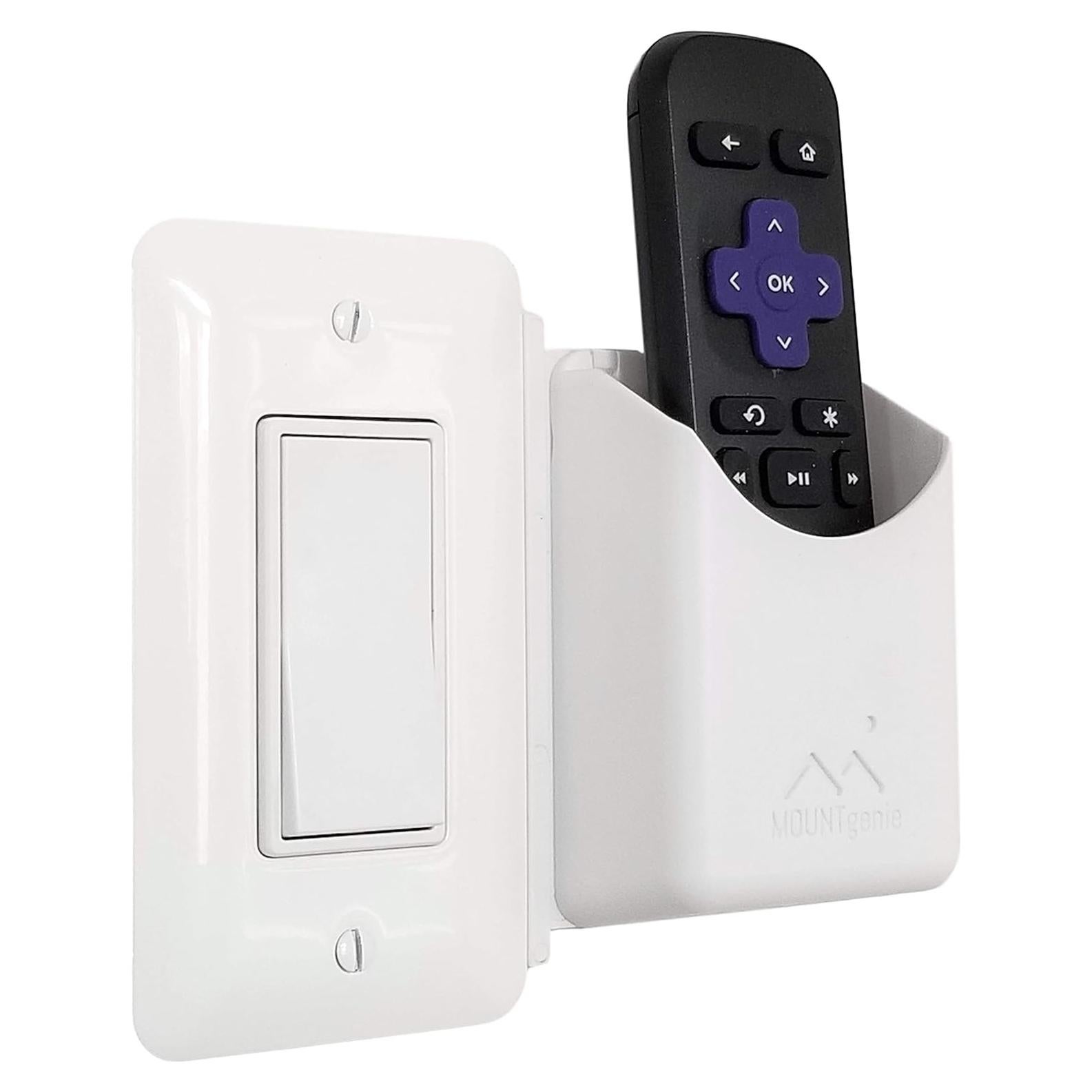 Soporte de Control Remoto Mount Genie Blanco para Pared