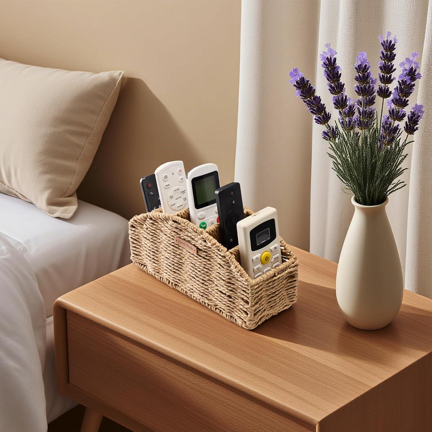 Cesta Organizador de Control Remoto Mokof 5 Compartimentos