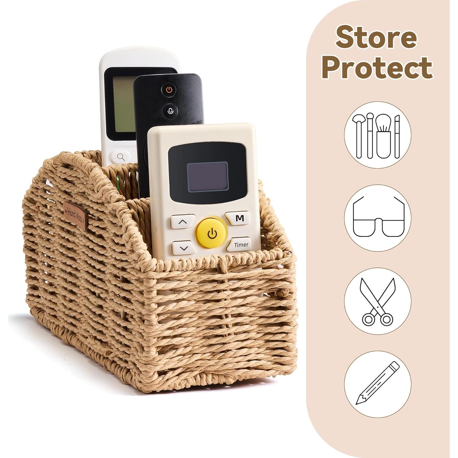 Cesta Organizador de Control Remoto Mokof 5 Compartimentos