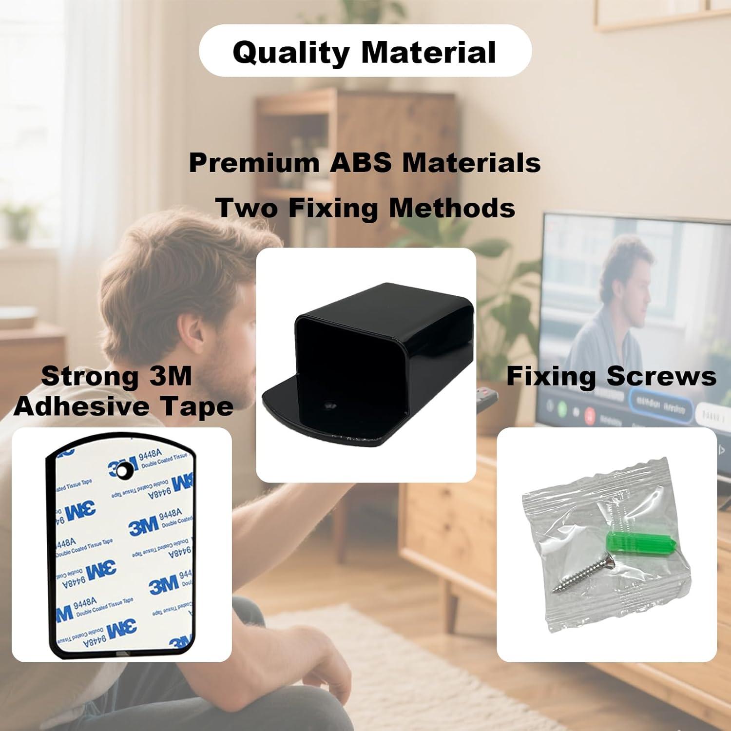 Soporte de Pared para Control Remoto 3DSKY 2 Pcs Negro