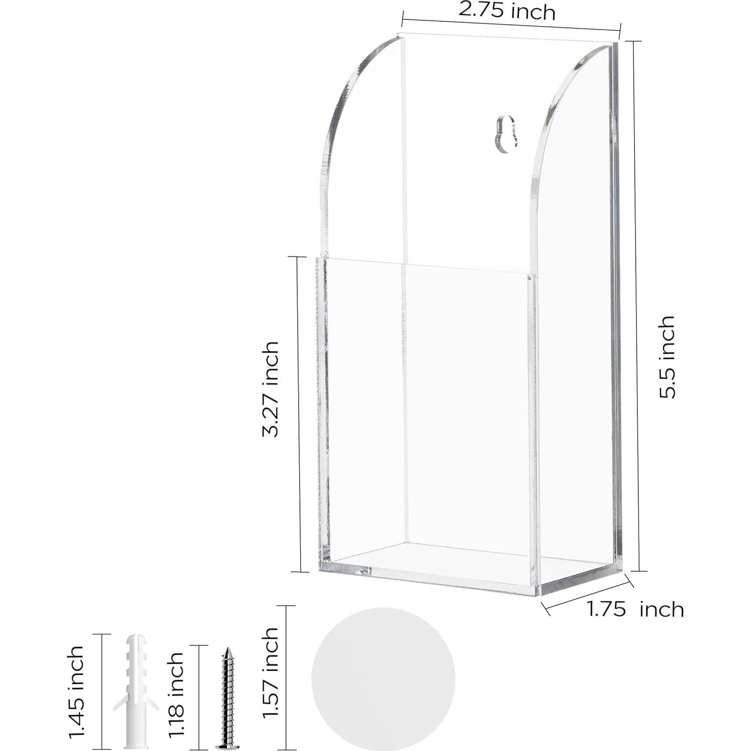 Organizador de Control Remoto Acrílico HBlife 1 Compartimento
