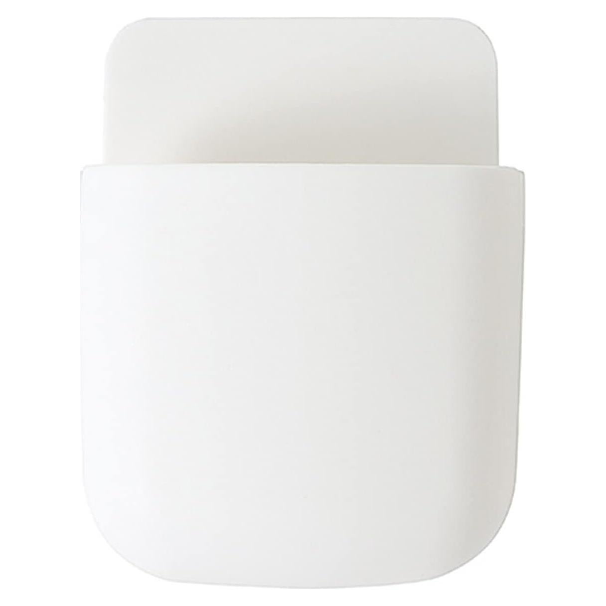 Soporte de Pared para Control Remoto MYUBWTF Blanco 11.5x9.5cm