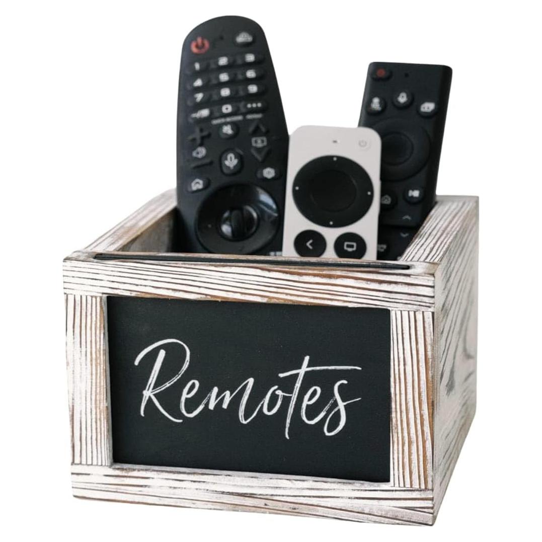 Soporte para Control Remoto de Madera Rústica Ford & Row