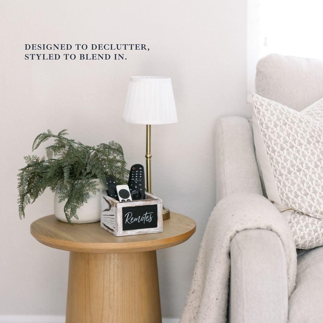 Soporte para Control Remoto de Madera Rústica Ford & Row