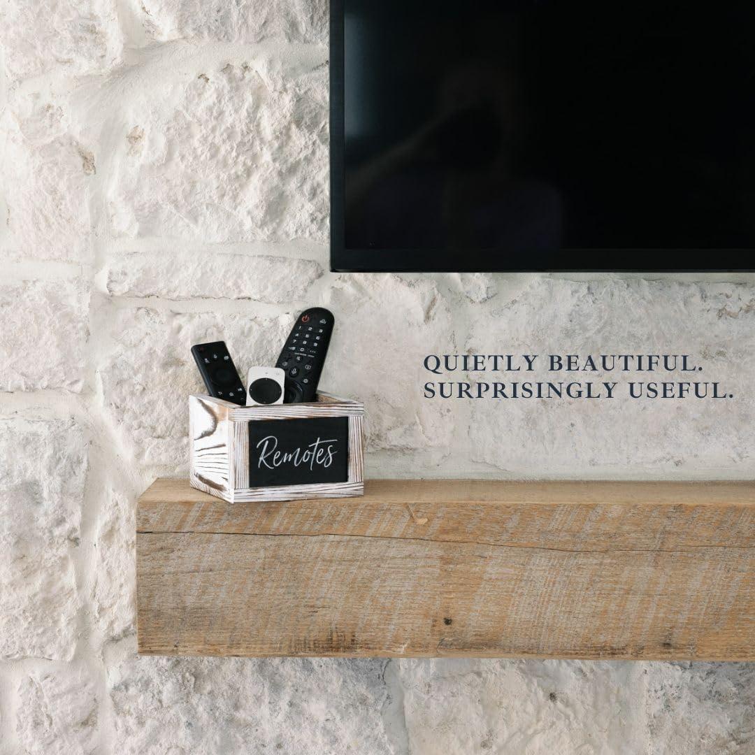 Soporte para Control Remoto de Madera Rústica Ford & Row