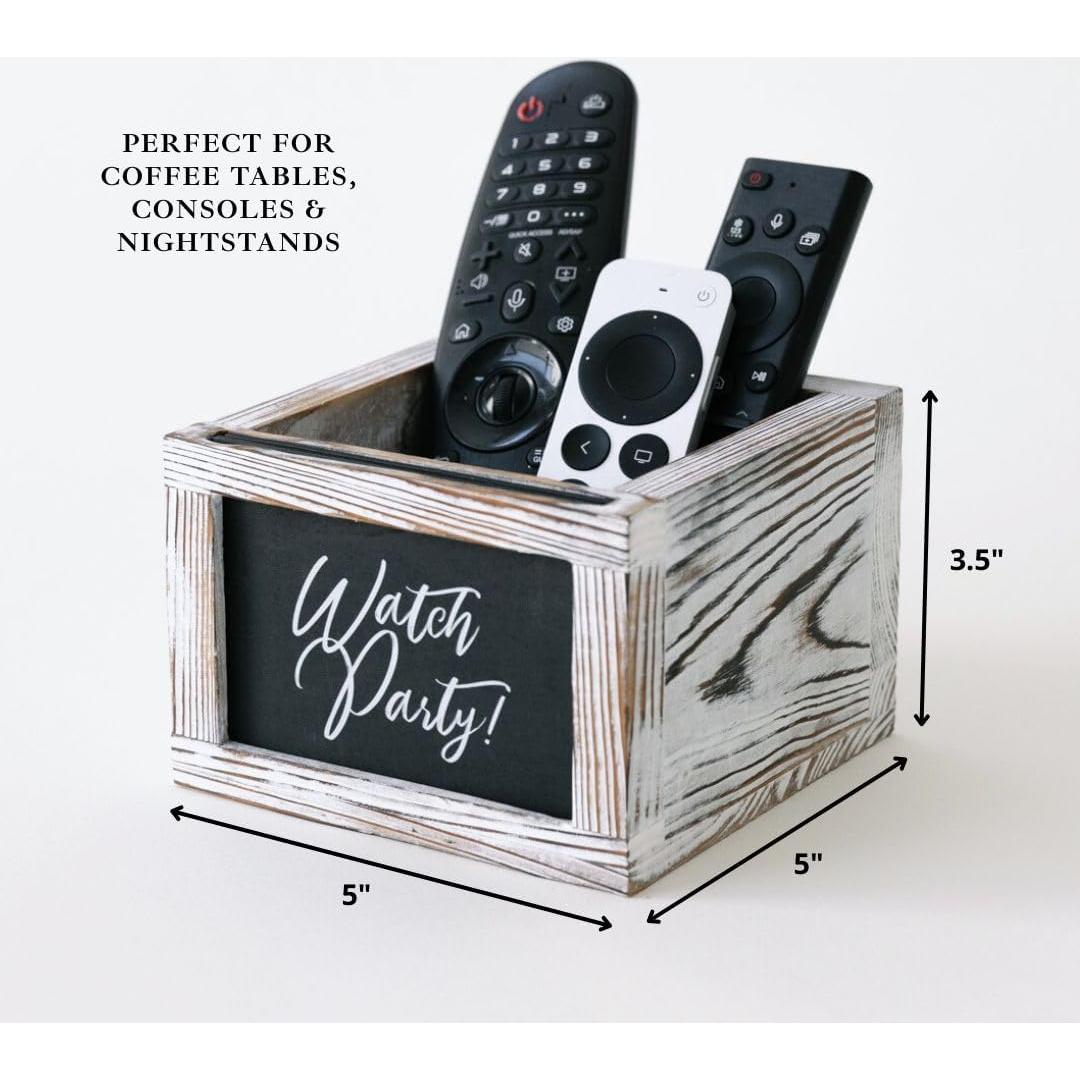 Soporte para Control Remoto de Madera Rústica Ford & Row