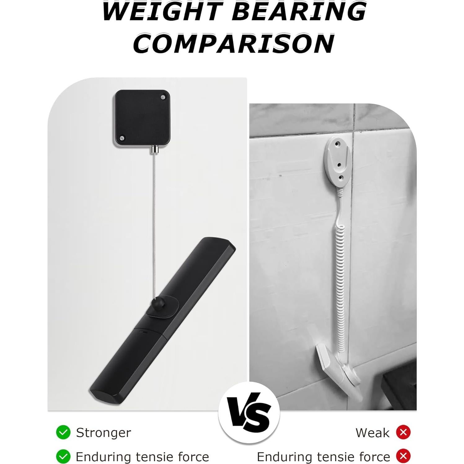 Candados Retráctiles 2 PCS MERDTTES 2m para Control Remoto