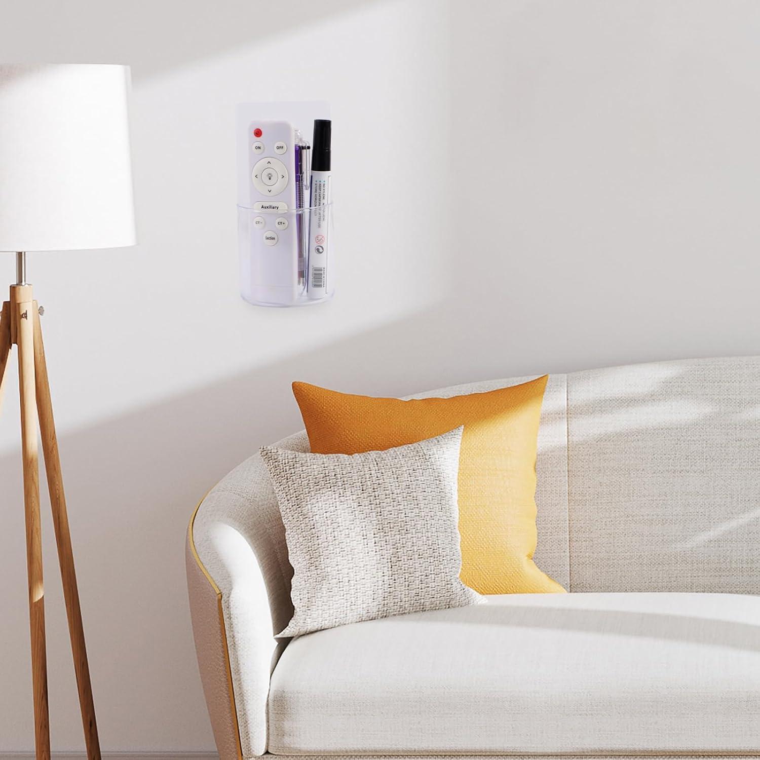 Soportes para Control Remoto Yeeco - 2 Piezas Autoadhesivas 16.3x9x4cm