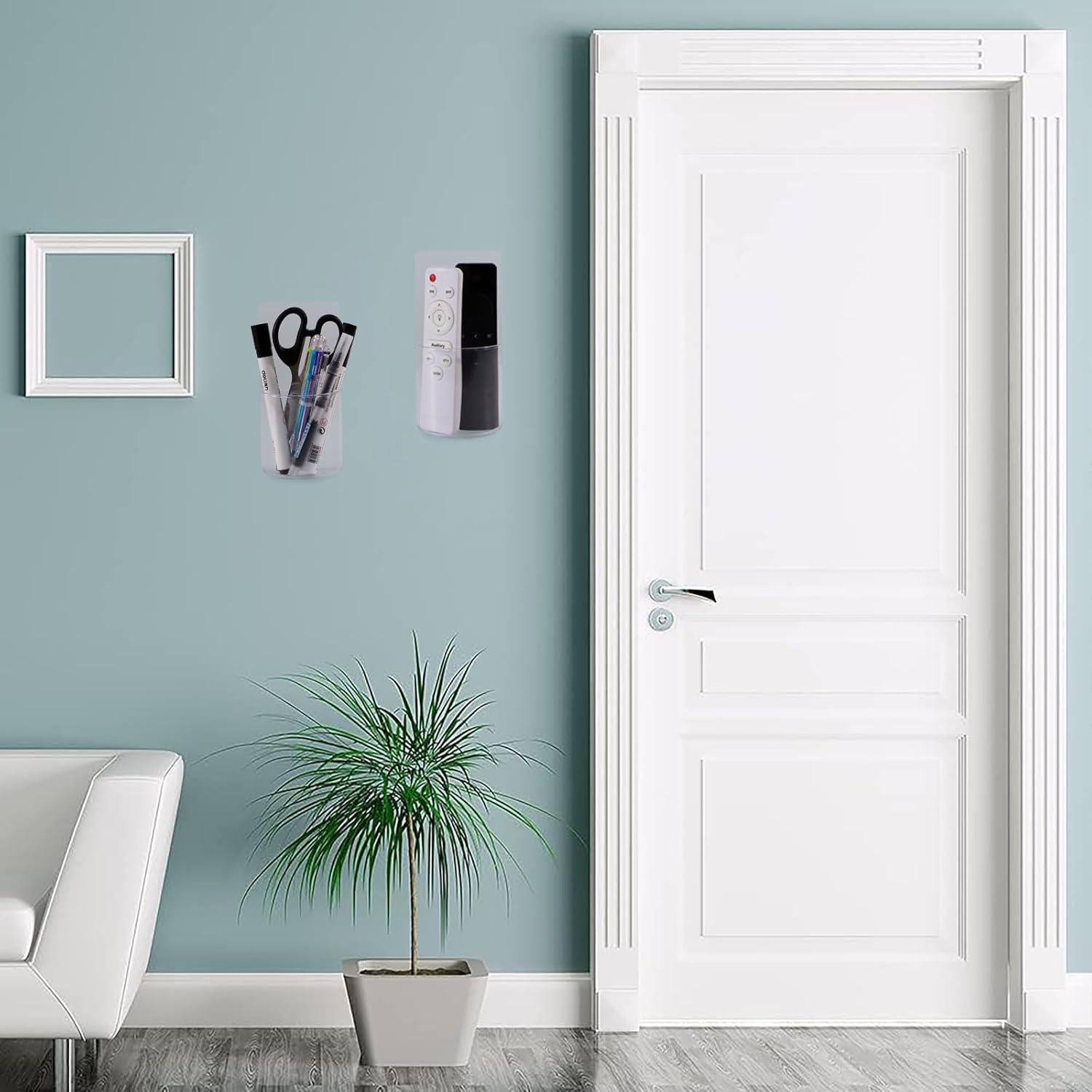 Soportes para Control Remoto Yeeco - 2 Piezas Autoadhesivas 16.3x9x4cm