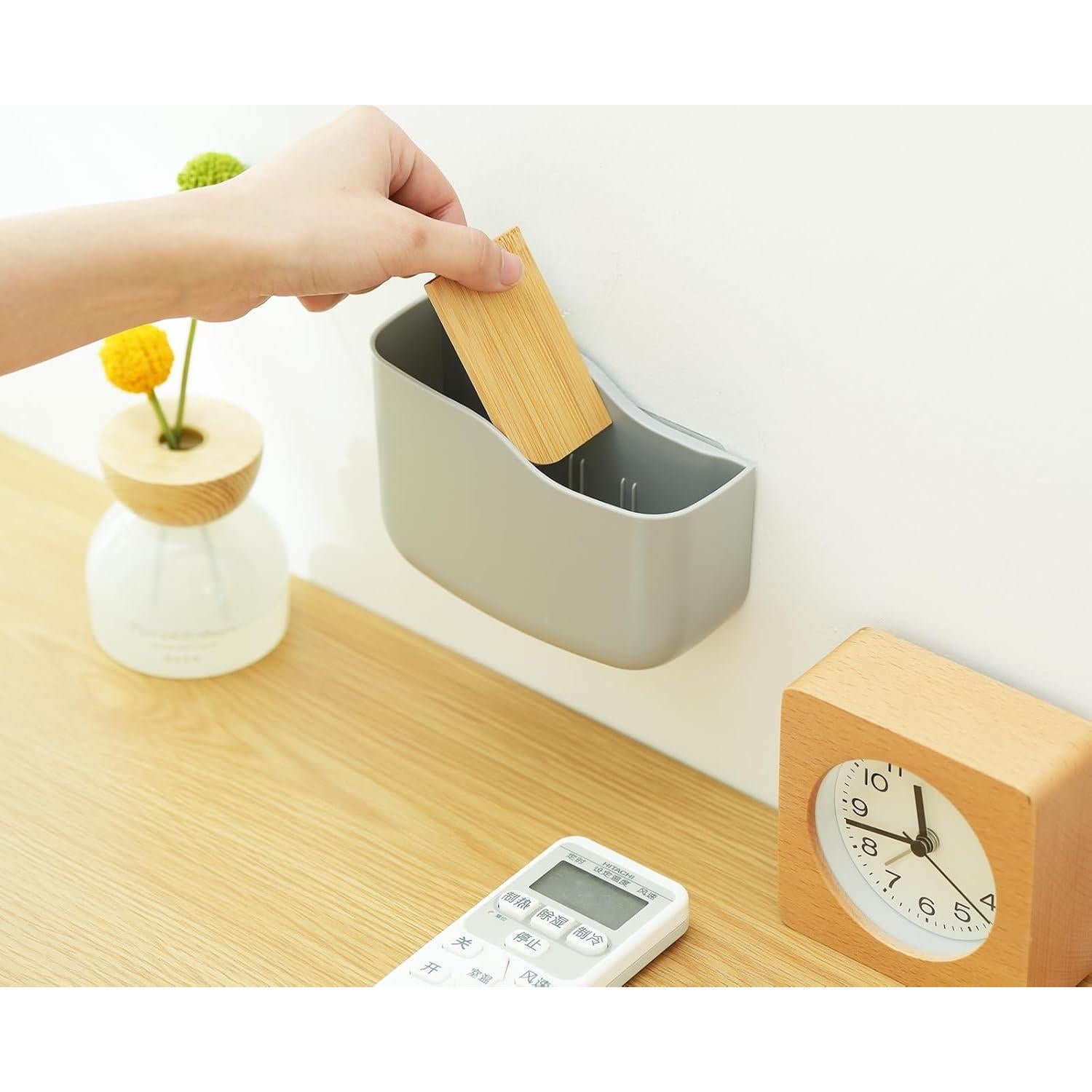 Soporte de Control Remoto SUNFICON Montaje en Pared Gris - 2 Unidades