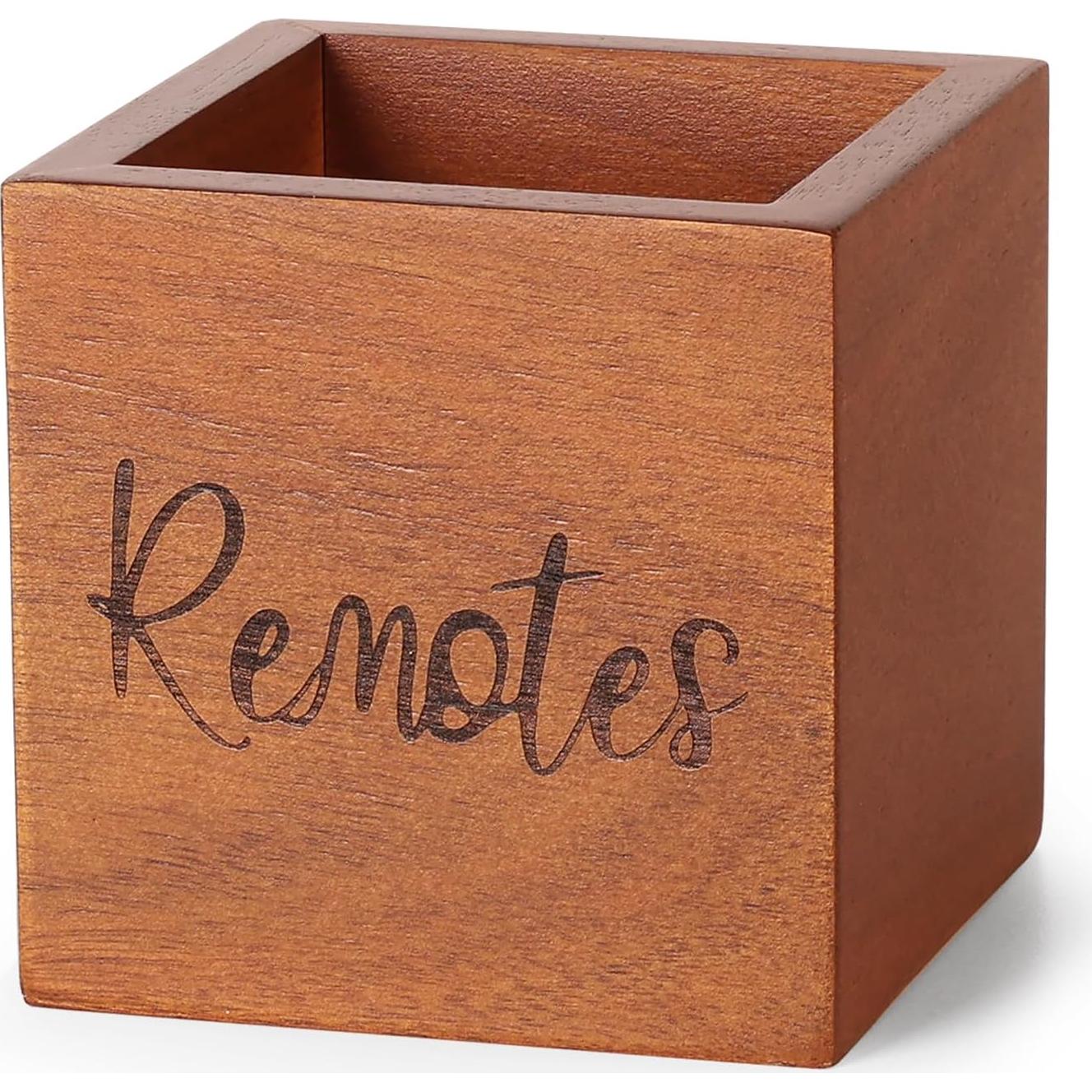 Soporte para Control Remoto NOOETAH de Madera 8.89 cm Marrón