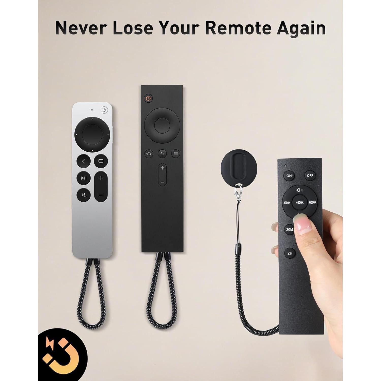 Soporte de Pared Magnético AGPTEK para Control Remoto 2 en 1