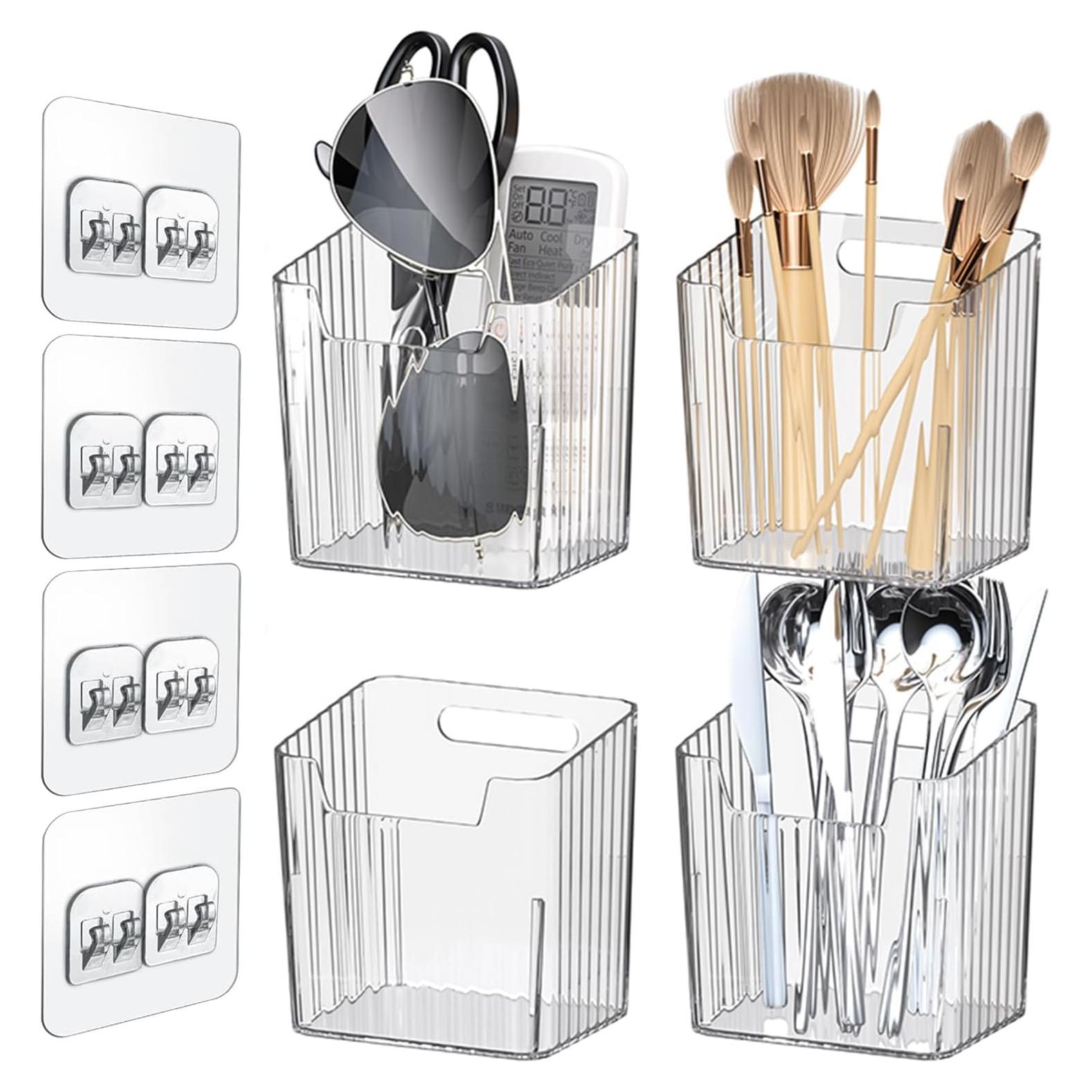 Organizadores de Pared Transparentes Lae Nuvole - 4 Piezas