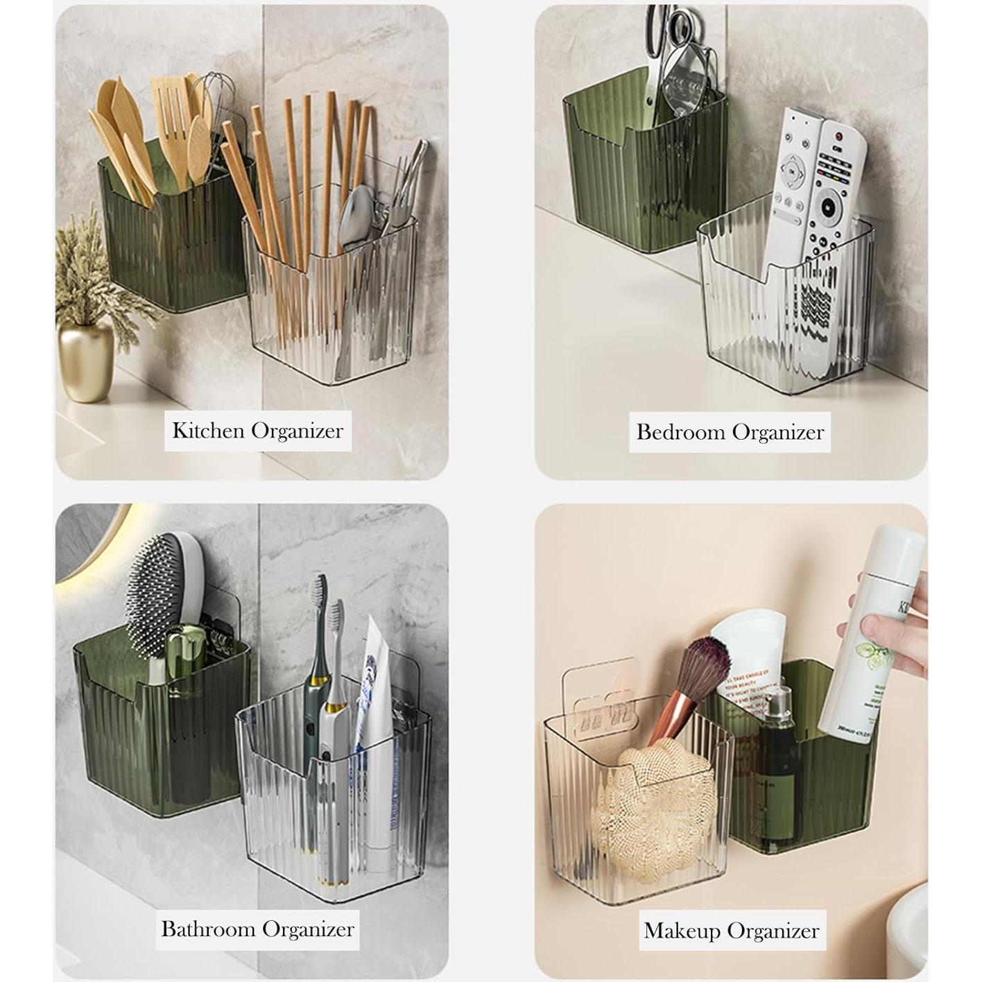 Organizadores de Pared Transparentes Lae Nuvole - 4 Piezas