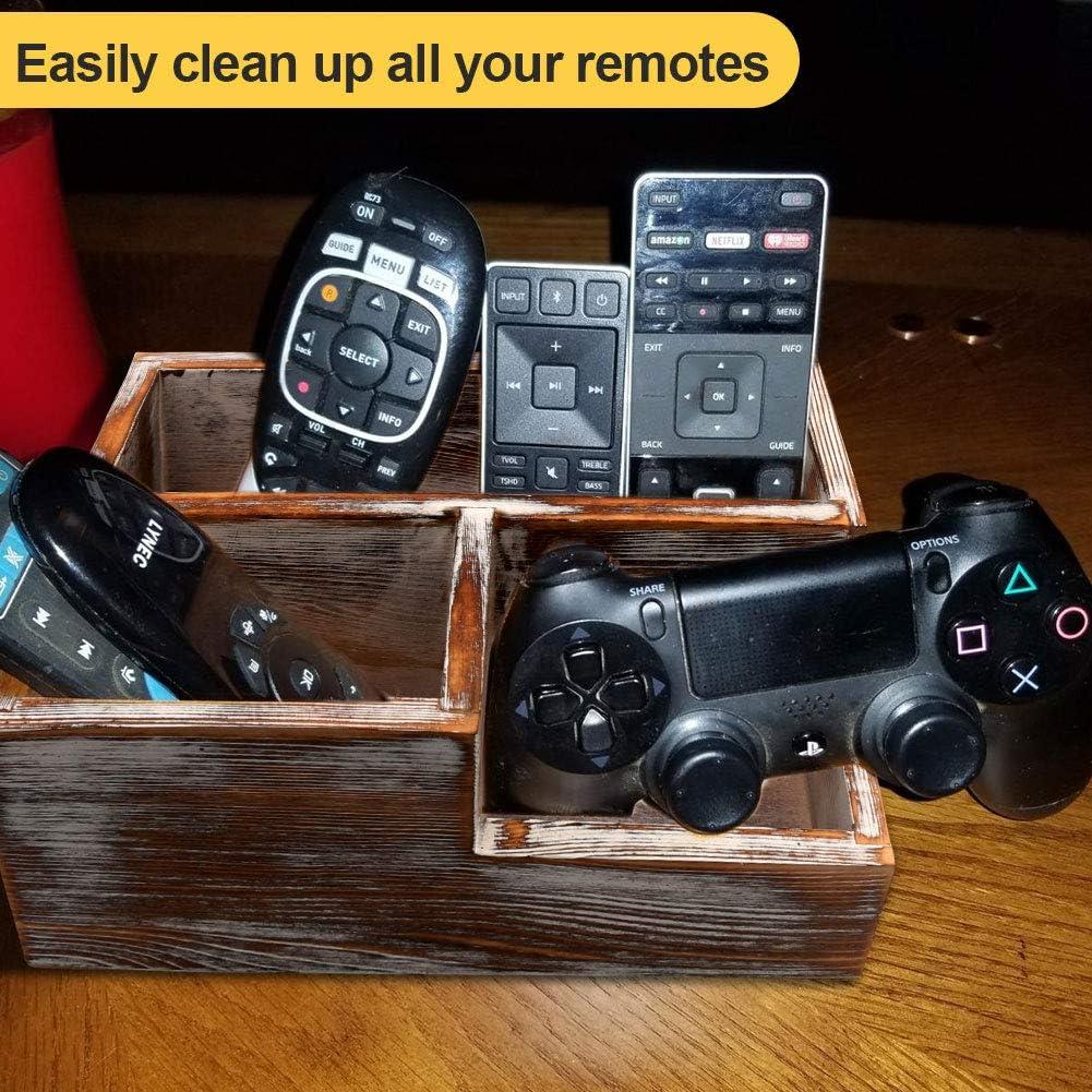 Soporte Organizador de Madera Coideal con 3 Compartimentos