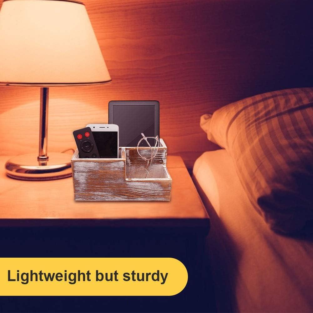 Soporte Organizador de Madera Coideal con 3 Compartimentos