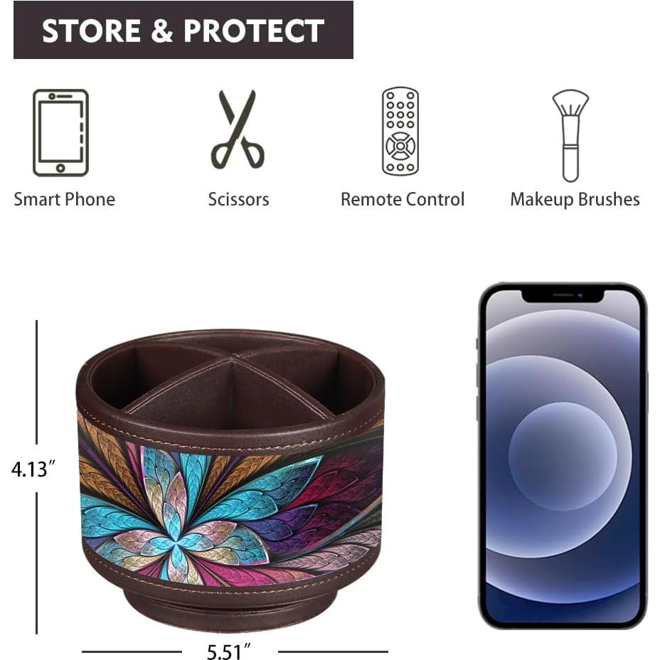 Soporte Rotativo 360° para Control Remoto Fanousy - Organizador de Escritorio