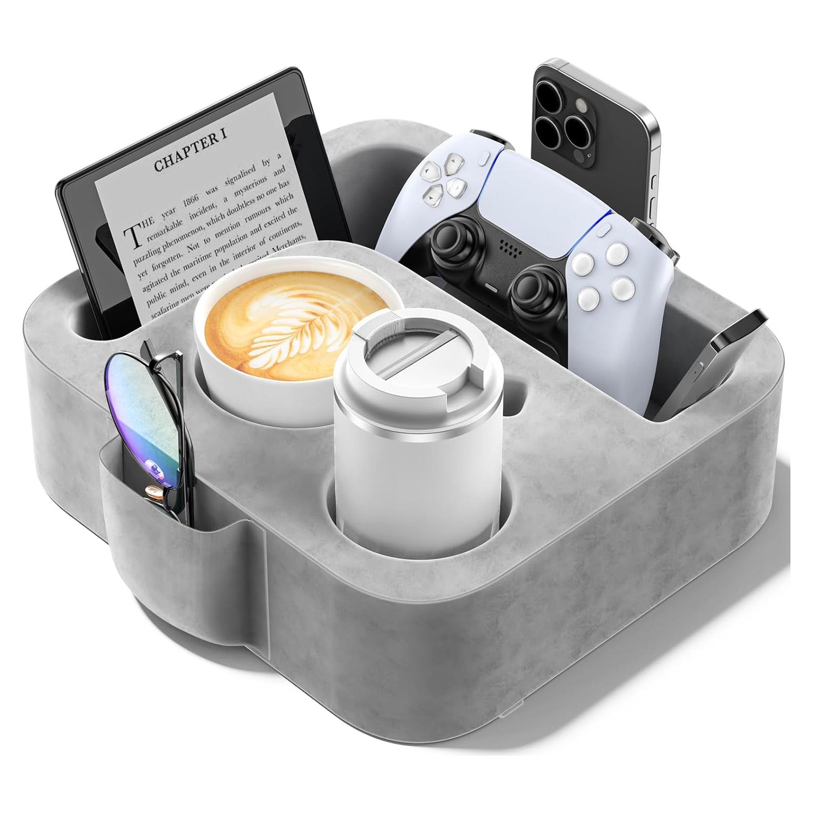 Cojín Soporte para Taza Heyife HY-P5398G Gris Ceniza