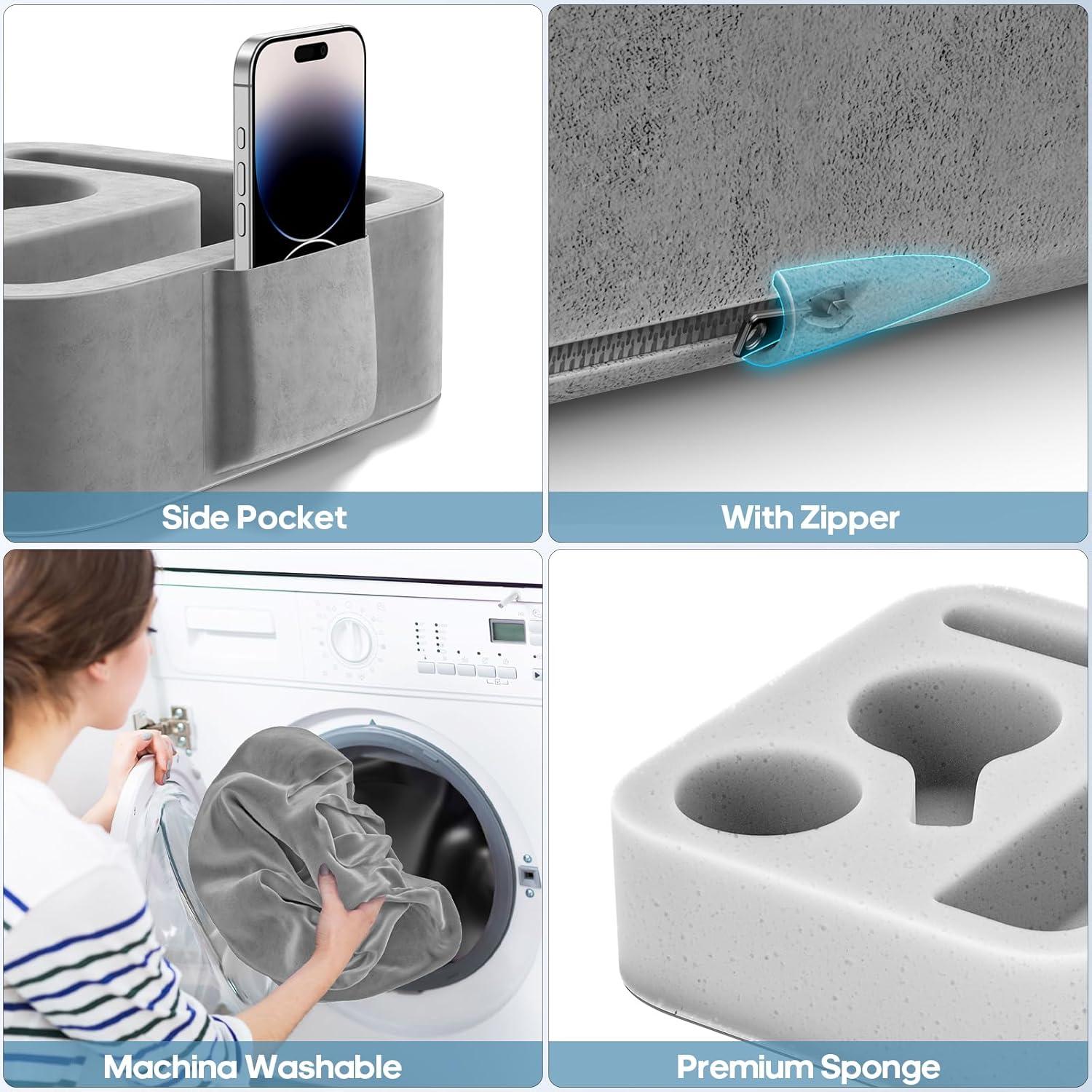 Cojín Soporte para Taza Heyife HY-P5398G Gris Ceniza