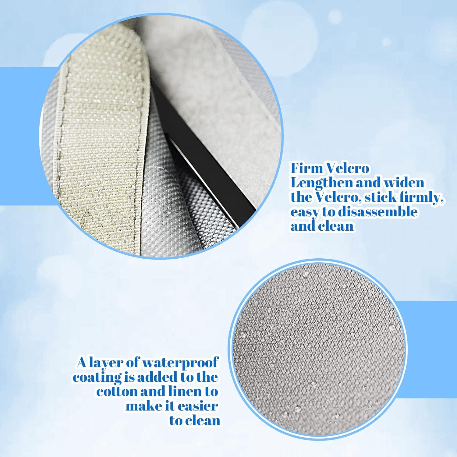 Organizador de Almacenamiento de Noche Frjjthchy 5 Bolsillos Gris