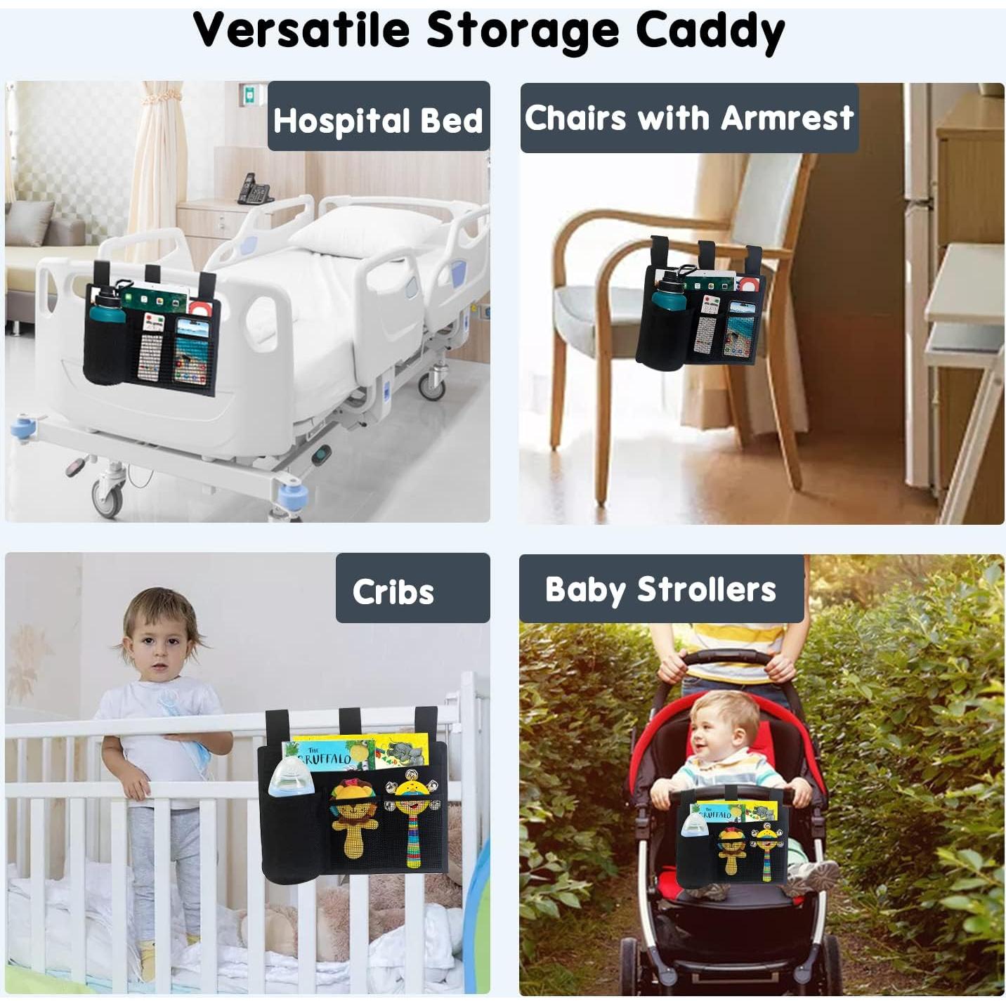 Caddy de Almacenamiento Boczif para Cama Literas - Negro