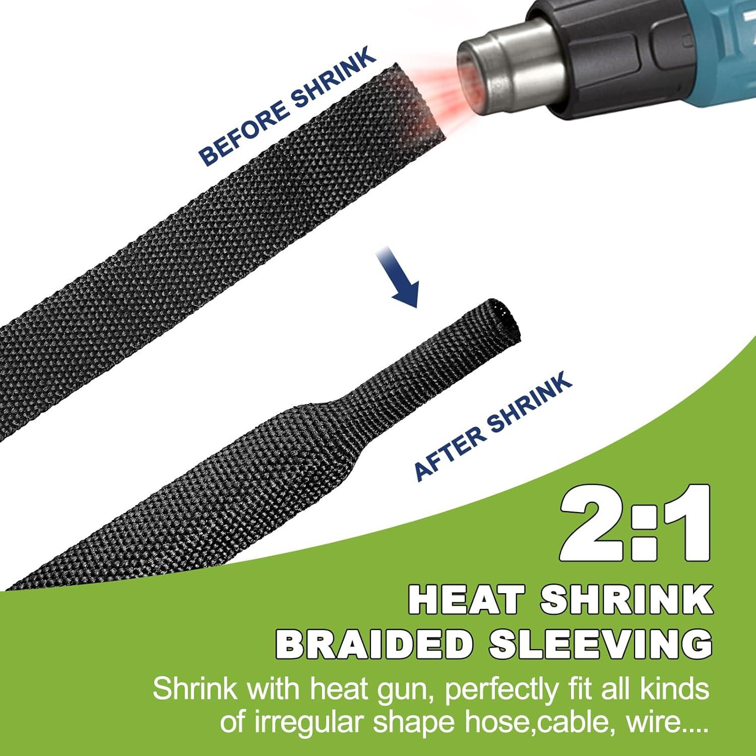 Manga de Cable Trenzada Termocontracción 2:1 Tsmhisd 7.62m