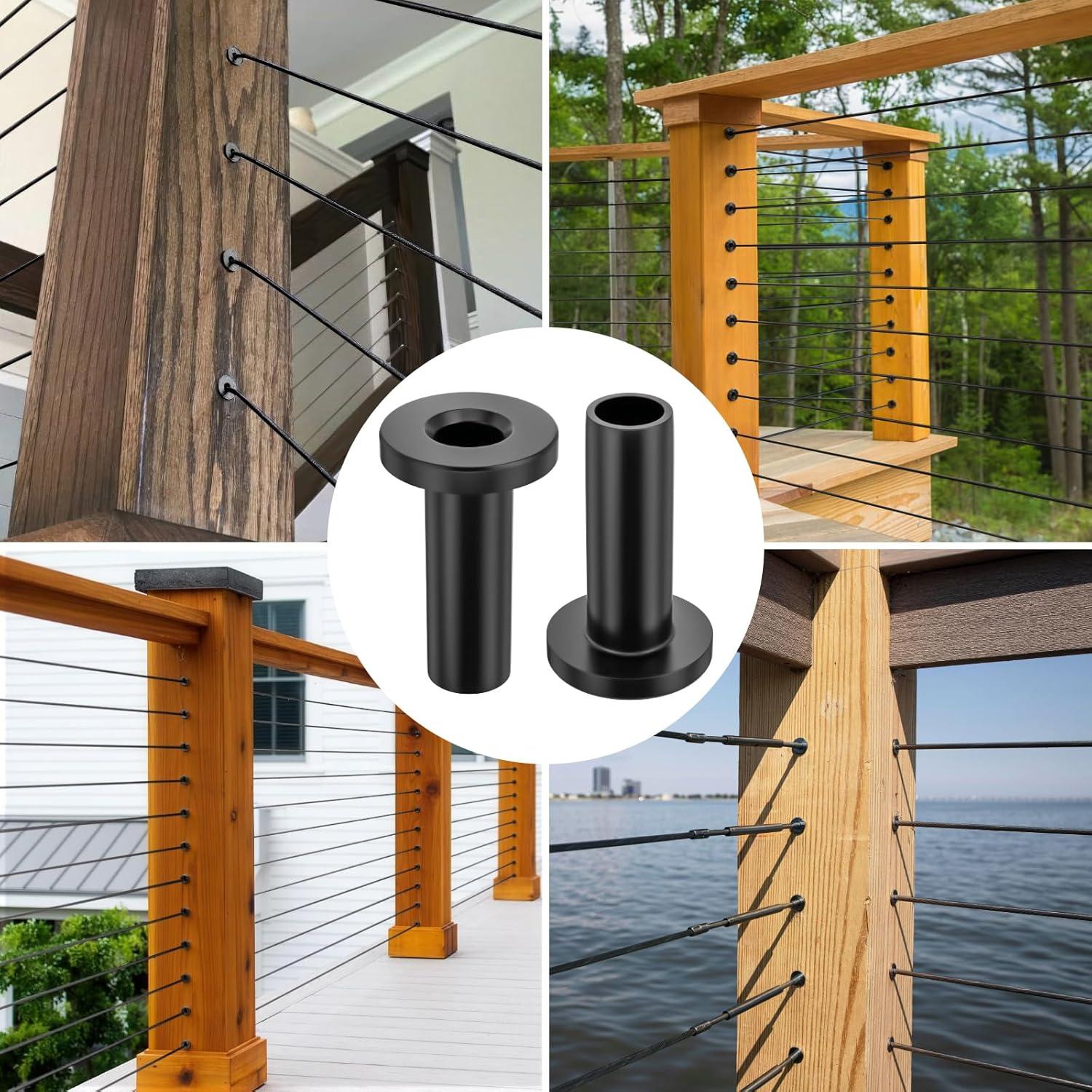 Mangas Protectores de Acero Inoxidable CELYND - 50 Unidades 3.18 mm