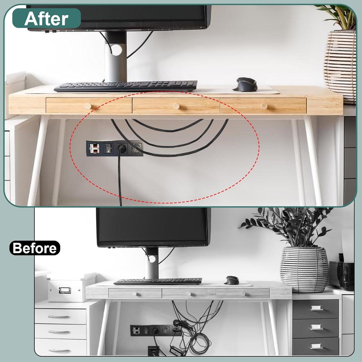 Manguera Trenzada de Alambre PET 300 pies 1/4, 1/2, 3/8 Veerlogix