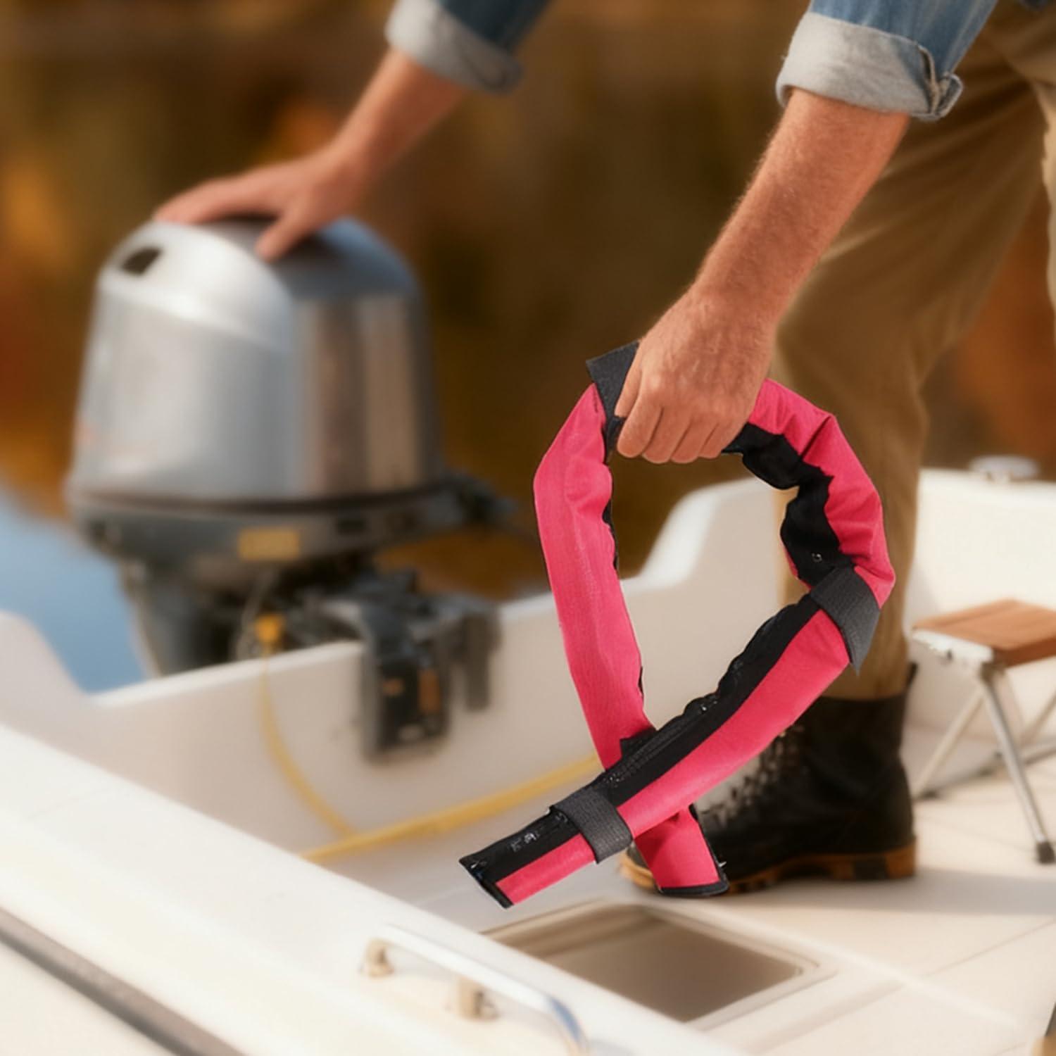 Funda de Cable con Cremallera PLUSUTV para Motor de Arrastre 121.9 cm