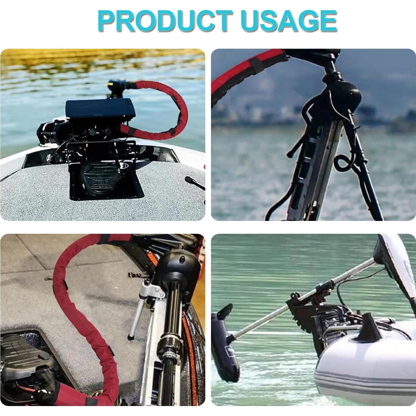 Funda de Cable con Cremallera PLUSUTV para Motor de Arrastre 121.9 cm