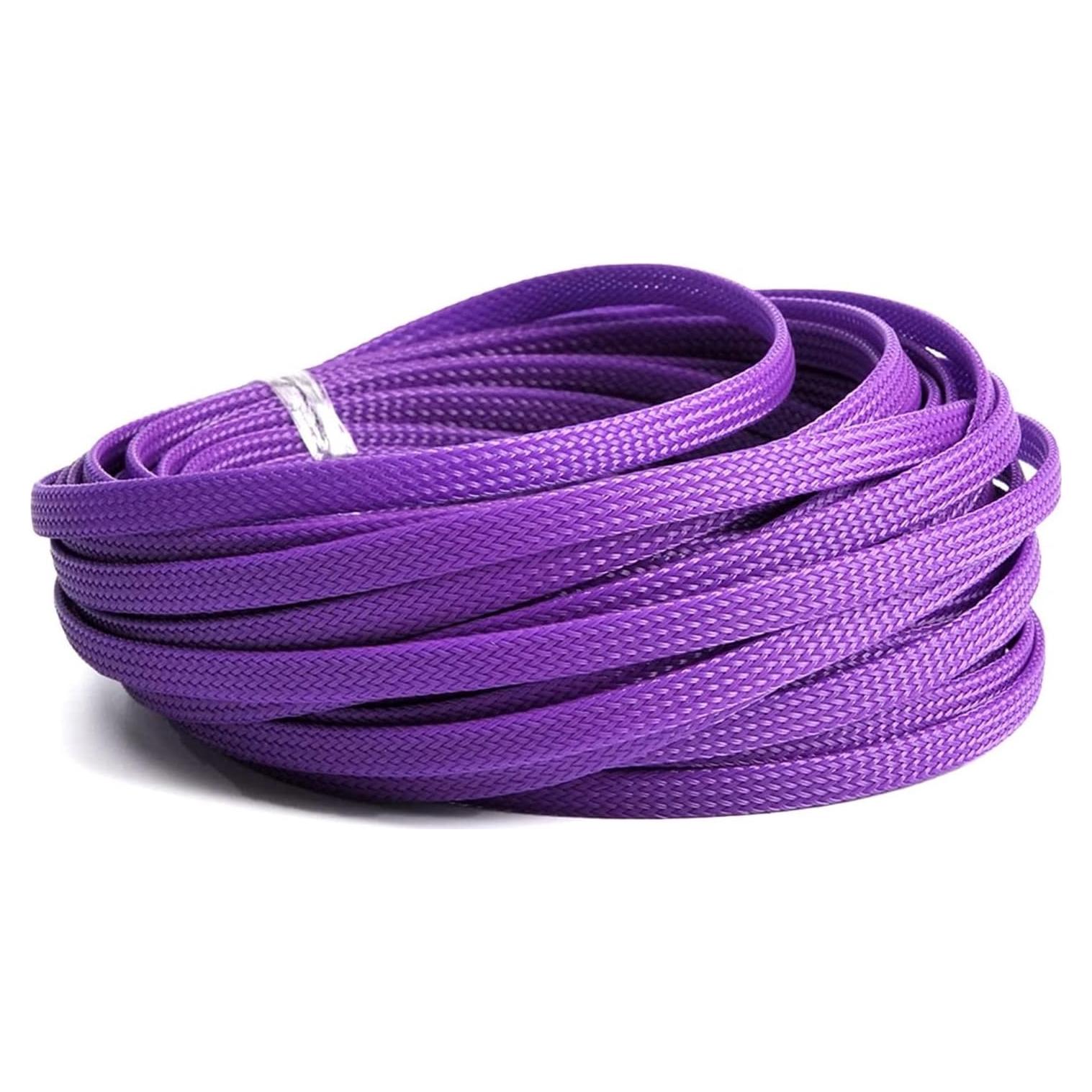 Manguito Trenzado Expandible Hegebeck 10m x 6mm Púrpura