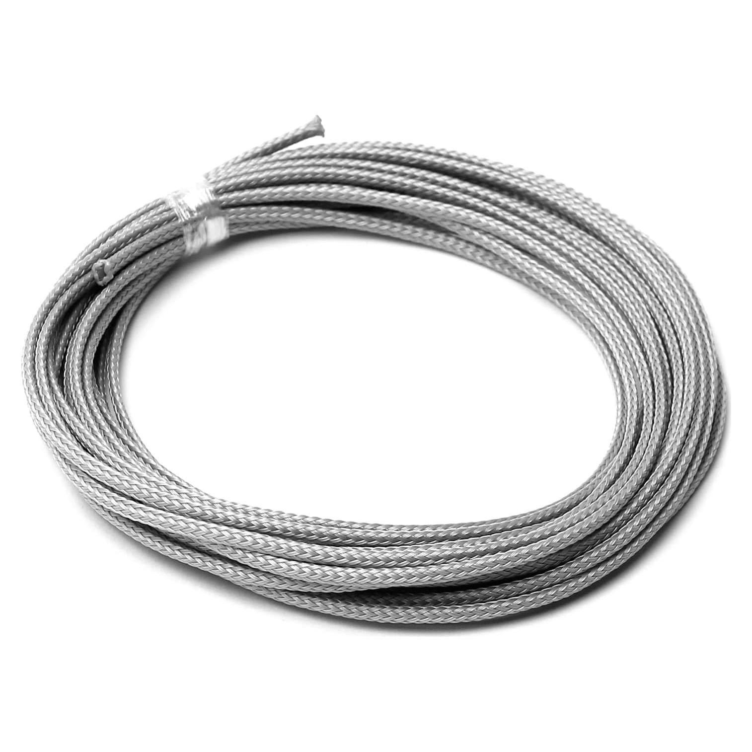 Manga de Cable Trenzada Othmro 5m Gris 3mm Organizador