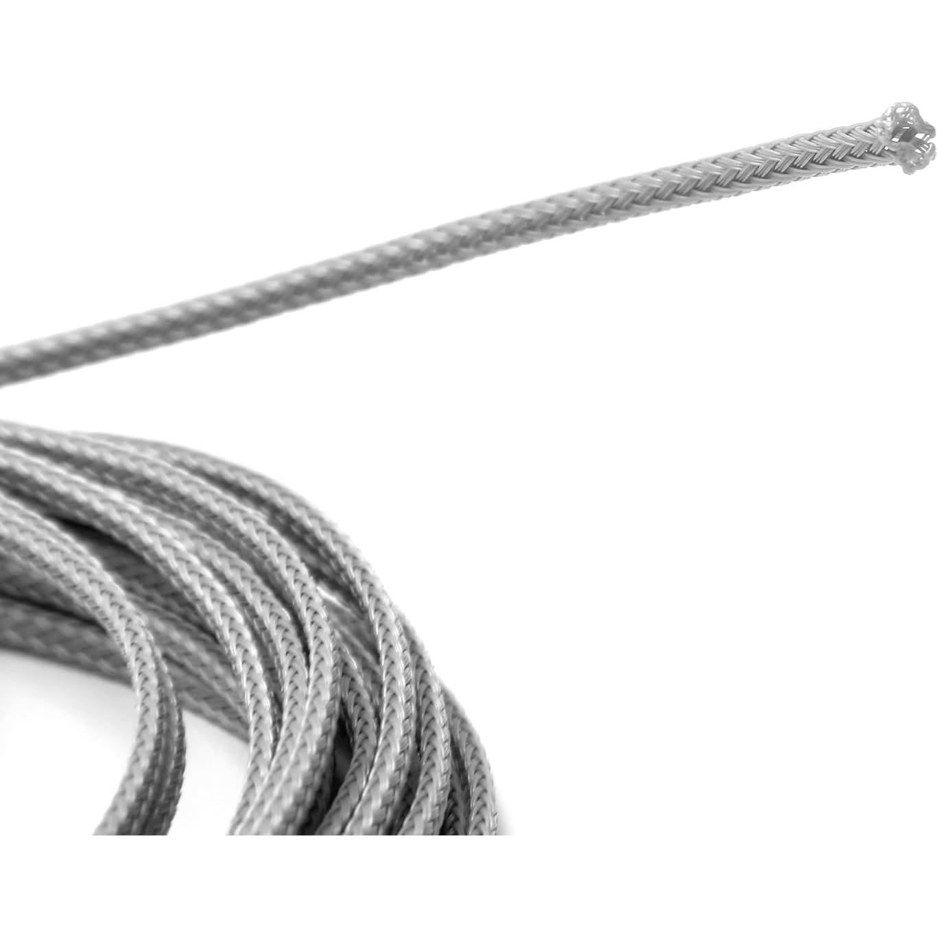 Manga de Cable Trenzada Othmro 5m Gris 3mm Organizador