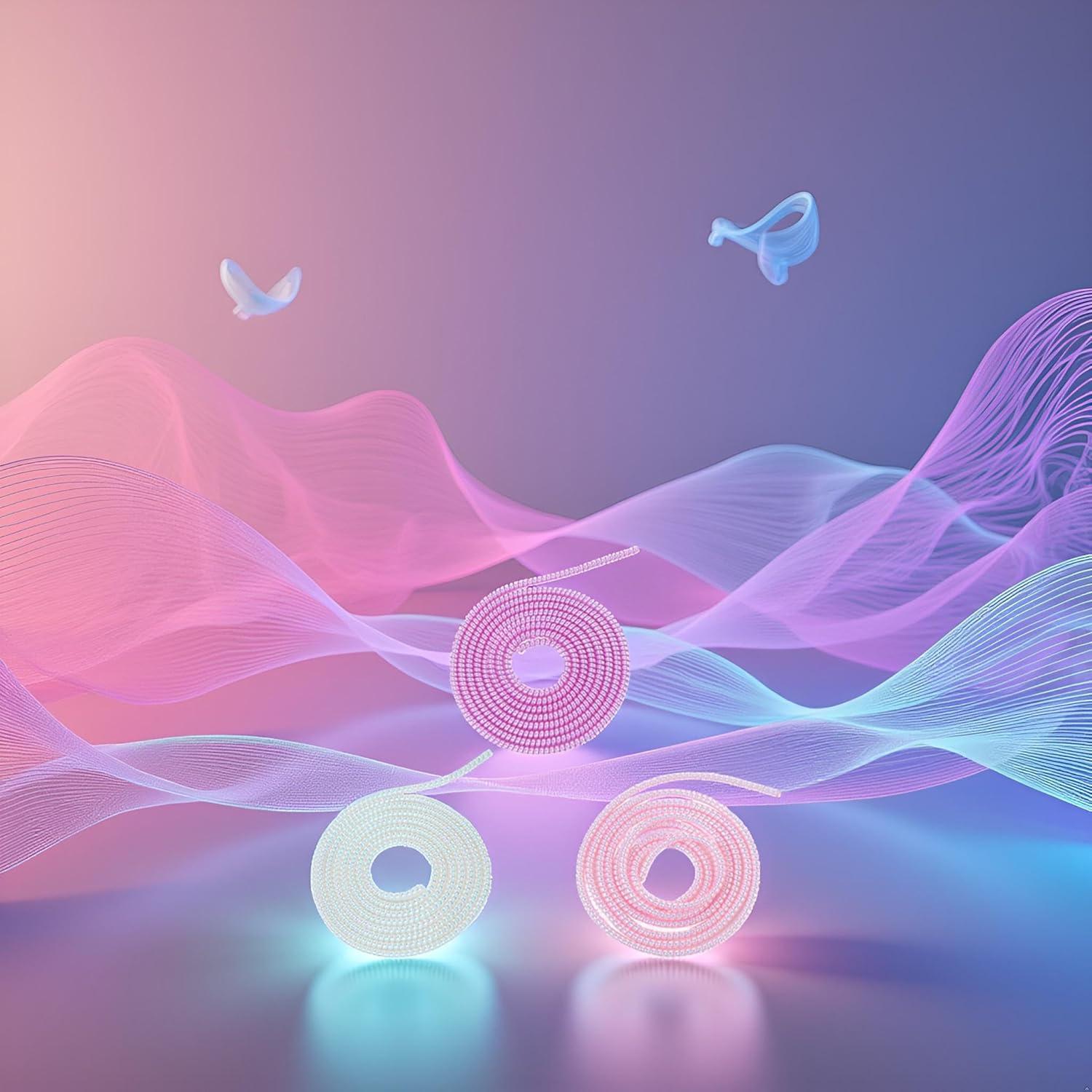 3 Protectores de Cable Espiral Multicolor 1.55m GANPUB