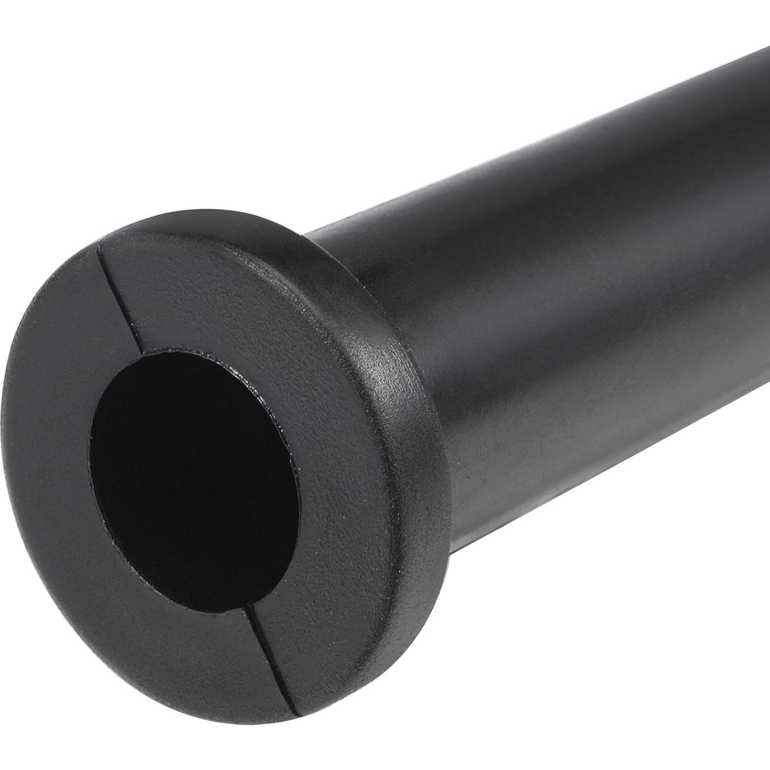 Protector de Cable de Goma uxcell 80mm Negro 5 Pcs