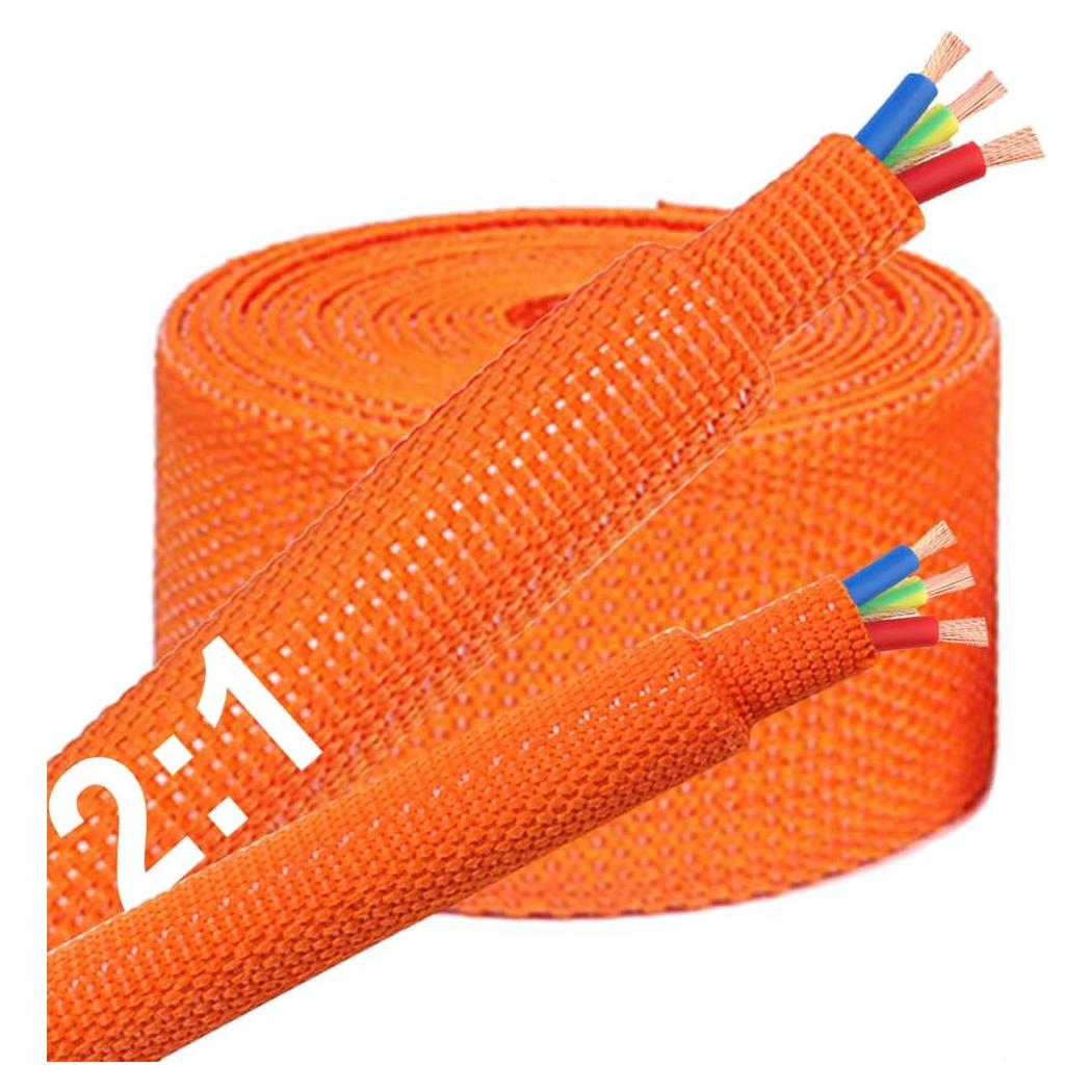 Manga Trenzada Termoretráctil ROCKDIG 20 pies 20mm 2:1